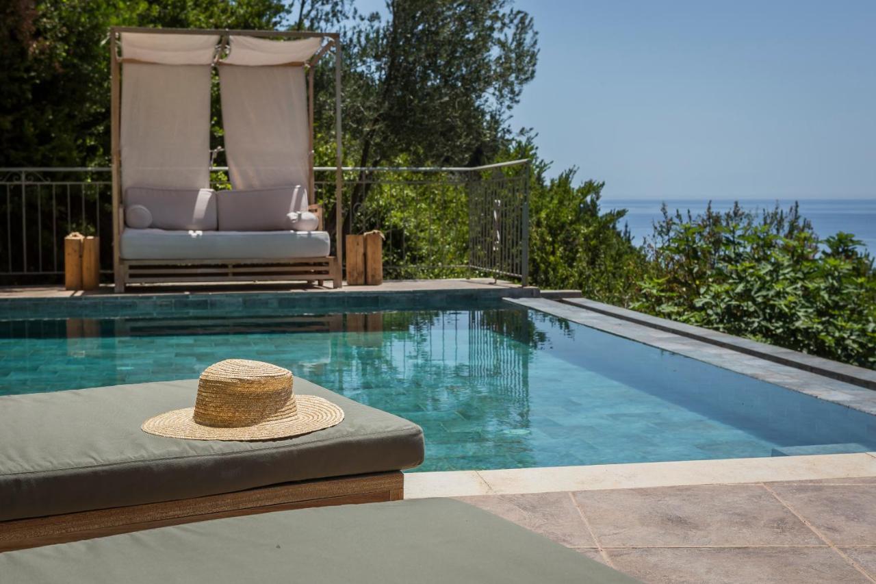 Unique Kefalonia Kalou Cottage ロウダータ エクステリア 写真