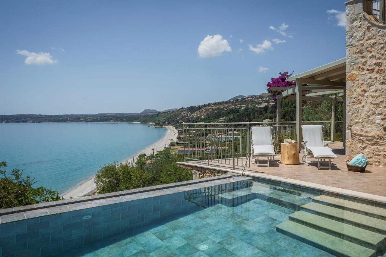 Unique Kefalonia Kalou Cottage ロウダータ エクステリア 写真